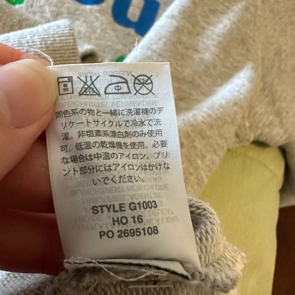 ✨J CREW Crew Neck Sweatshirt with Colors in French Women’s Size Medium [M]✨ - Picture 7 of 9